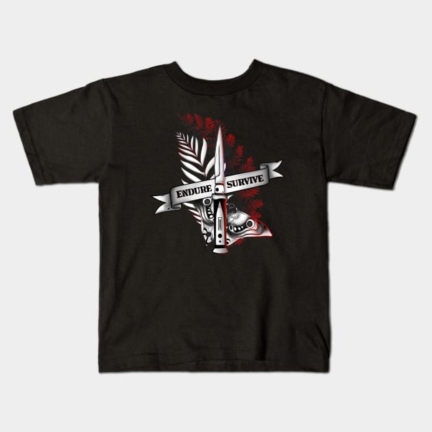 Ellie's Knife // tlou Kids T-Shirt by Sonoyang